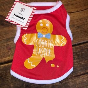 Christmas Cookie Taster Doggy tshirt